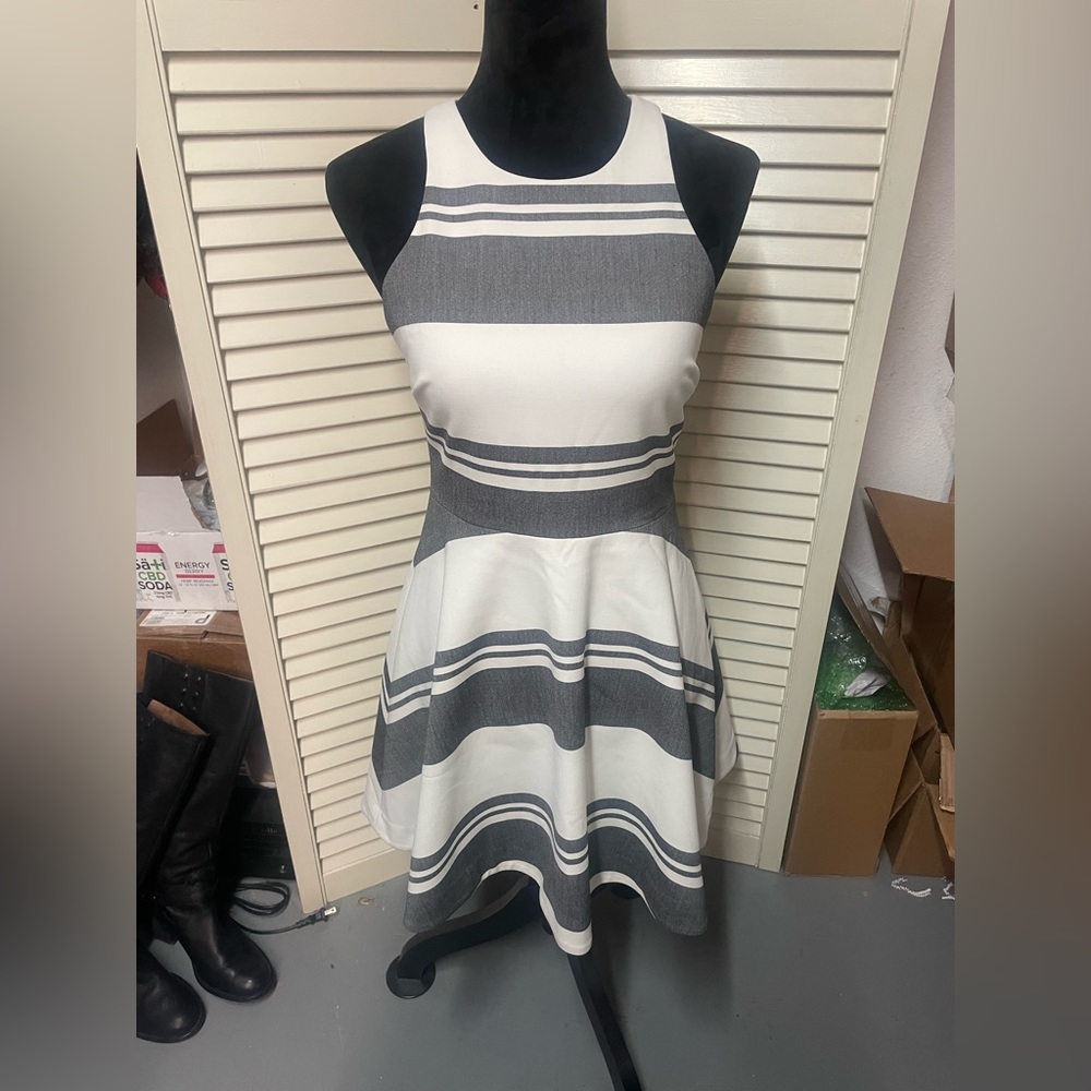 Elizabeth & James, Magdalena Striped Dress, sz 4